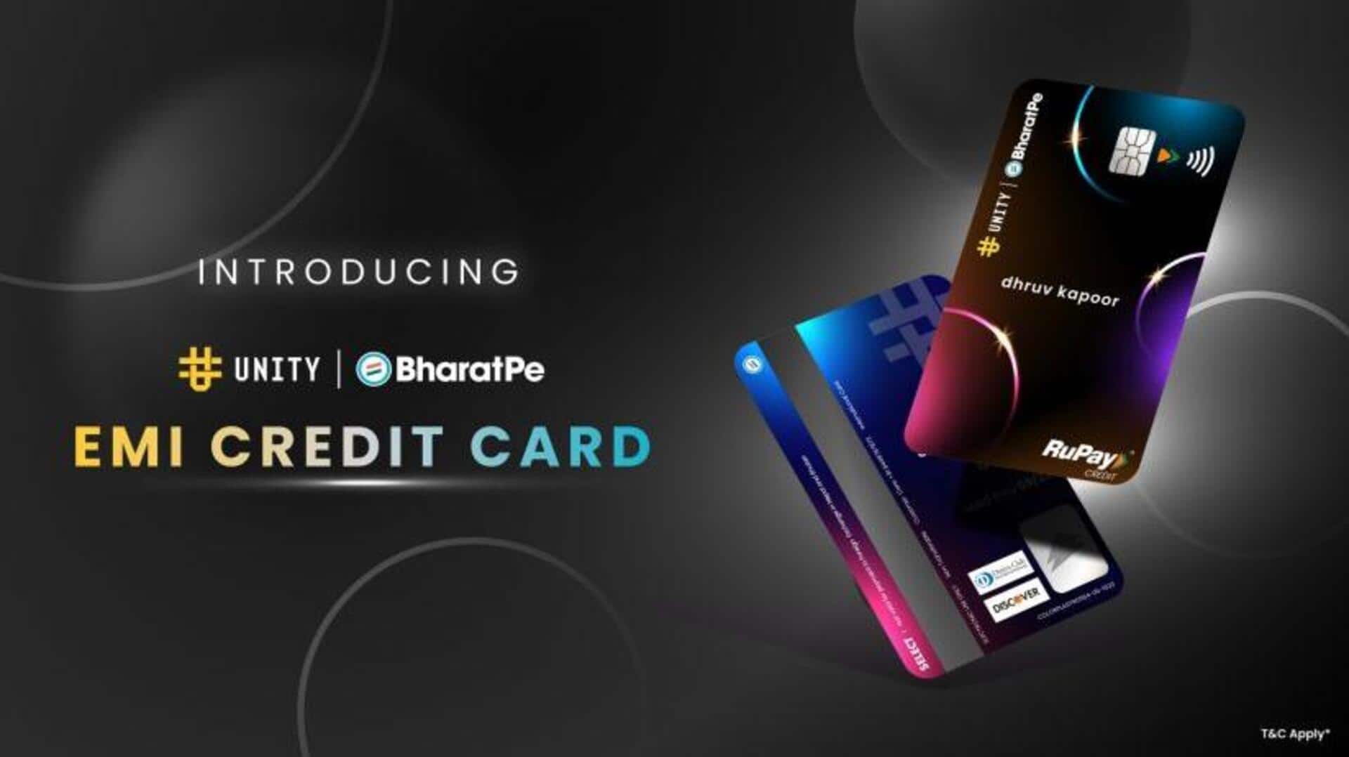 BharatPe launches India's first EMI-driven credit card: Check benefits BharatPe launches India's first EMI-driven credit card: Check benefits
