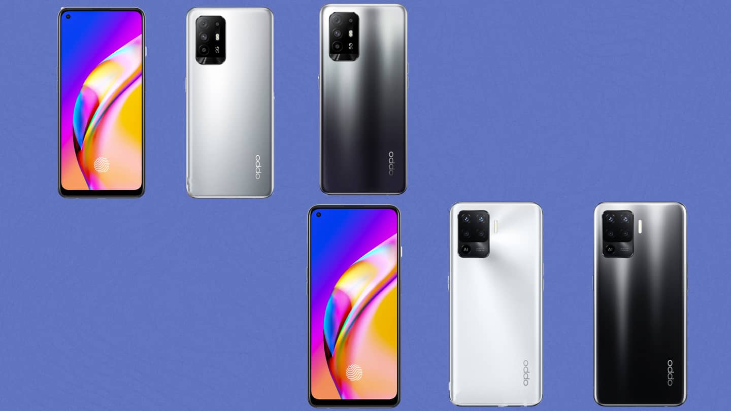 OPPO F19 Pro, Pro+ 5G's design and specifications leaked