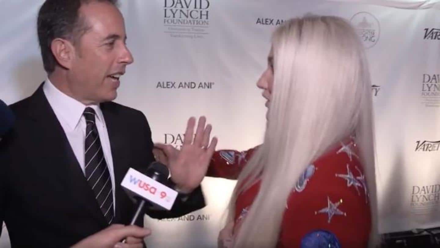 When Seinfeld said 'no thanks' to hug from Kesha When Seinfeld said 'no thanks' to hug from Kesha