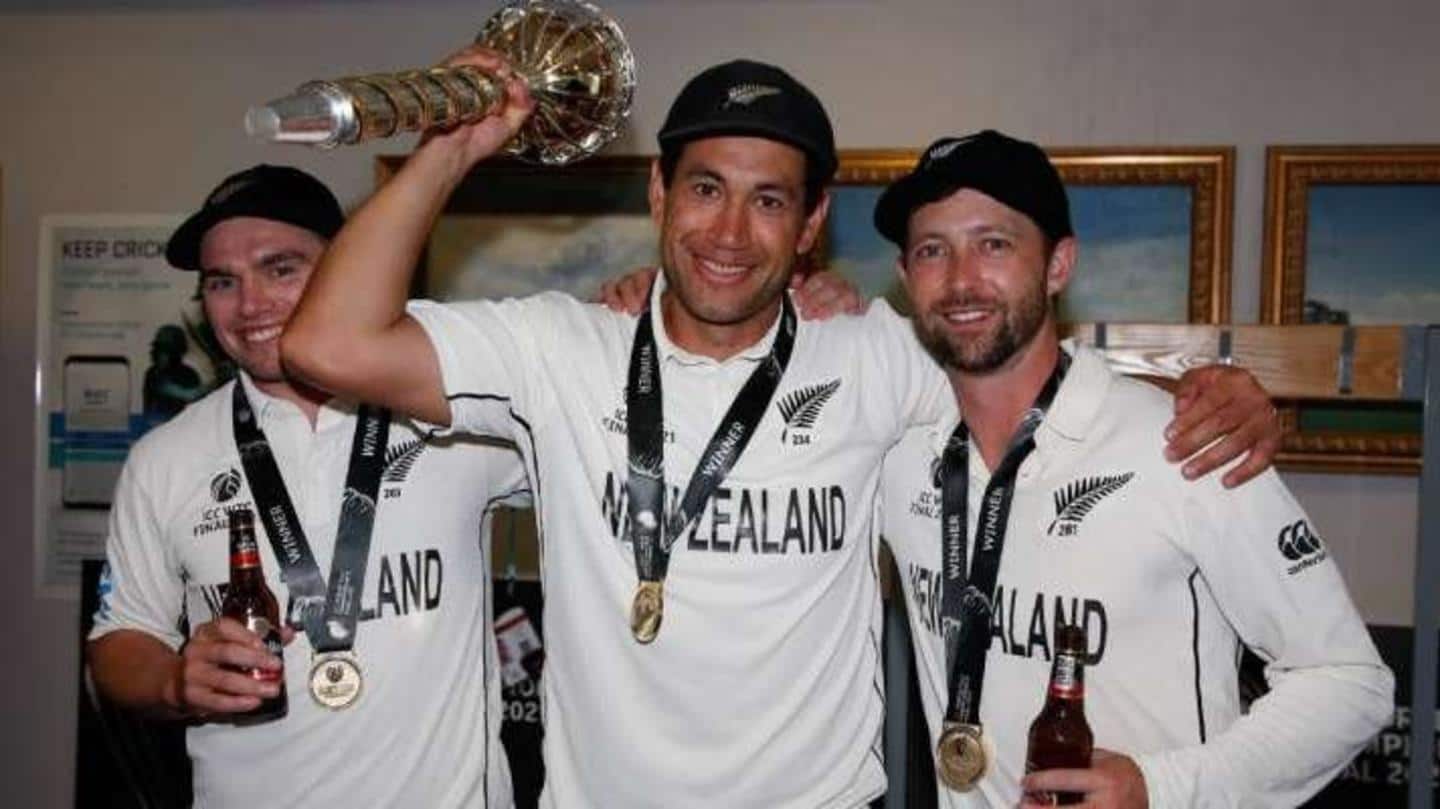 WTC final: Taylor scored the winning runs for NZ WTC final: Taylor scored the winning runs for NZ