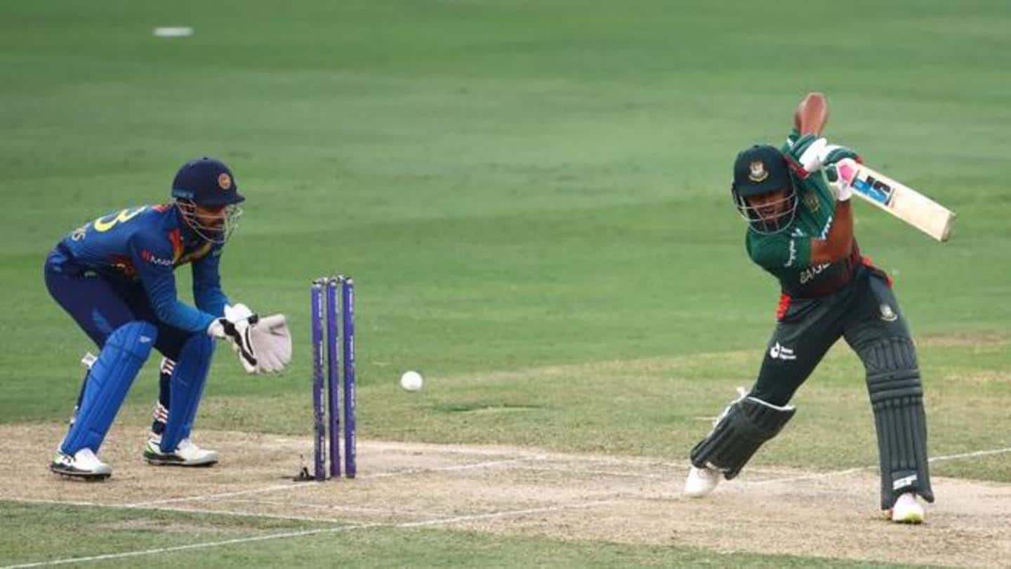 Asia Cup: Bangladesh post a commanding 183/7 against Sri Lanka