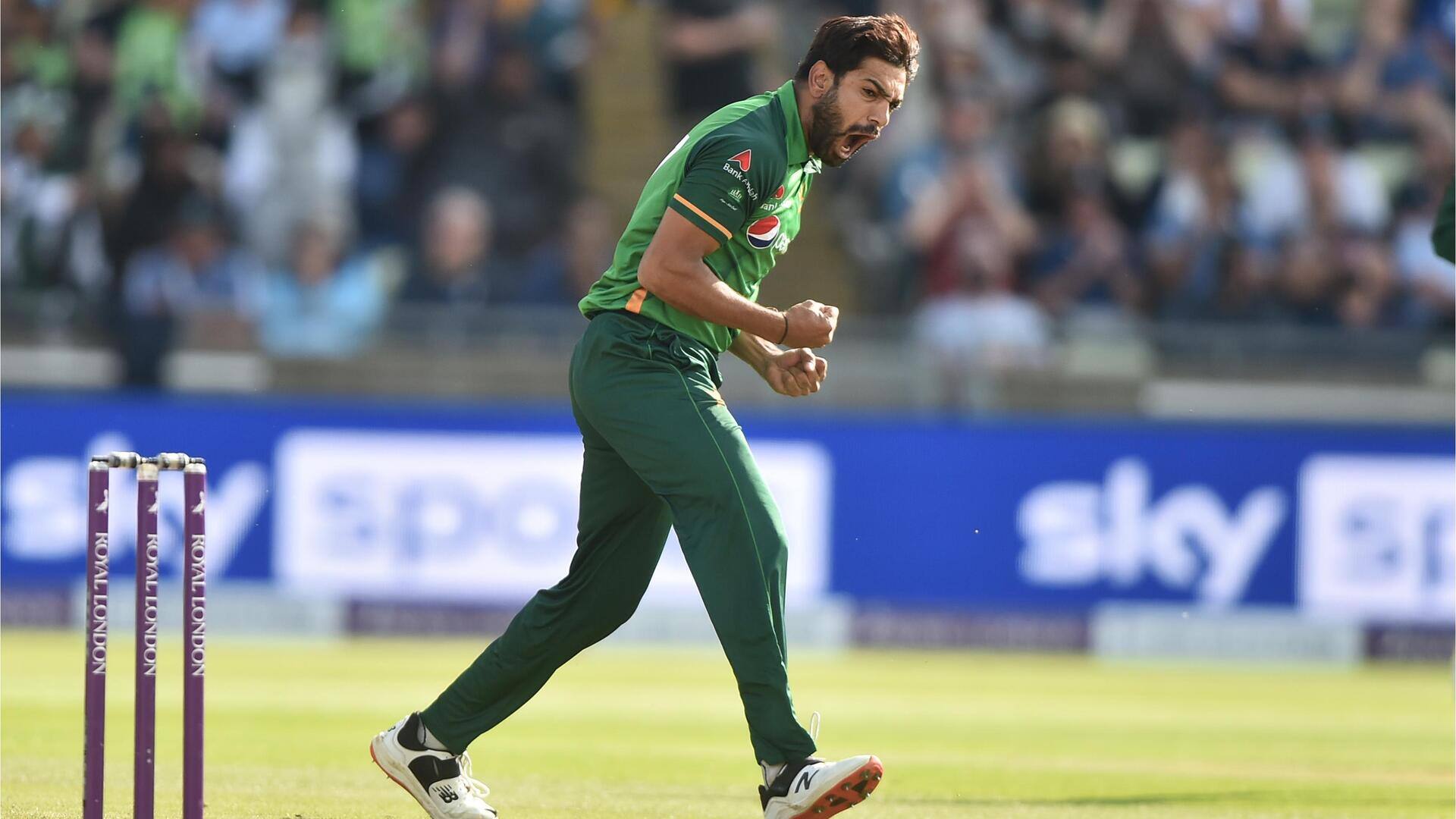 Haris Rauf becomes joint third-fastest to 50 ODI wickets (Pakistan)