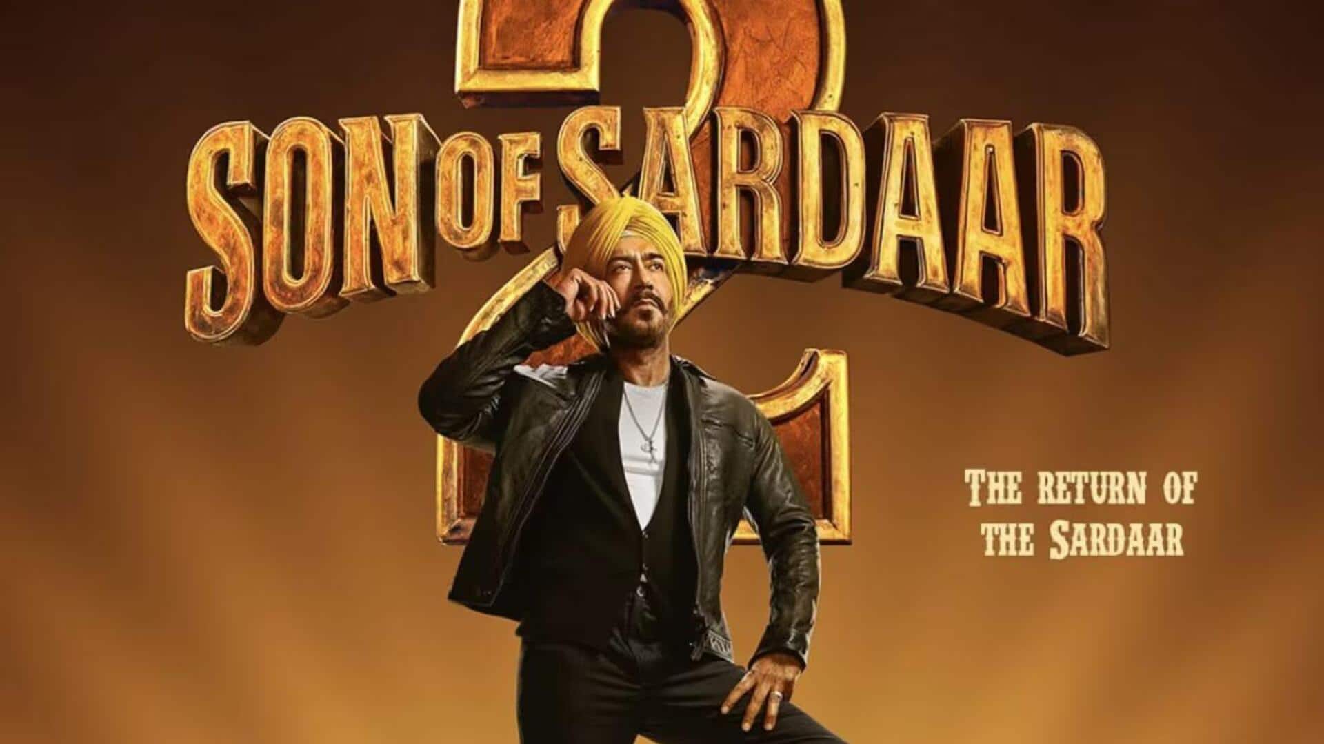 'Son of Sardaar 2': Devgn's motion-poster promises action-packed adventure 'Son of Sardaar 2': Devgn's motion-poster promises action-packed adventure