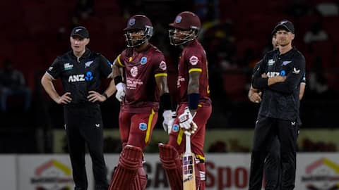 West Indies thrash New Zealand in 1st ODI: Stats