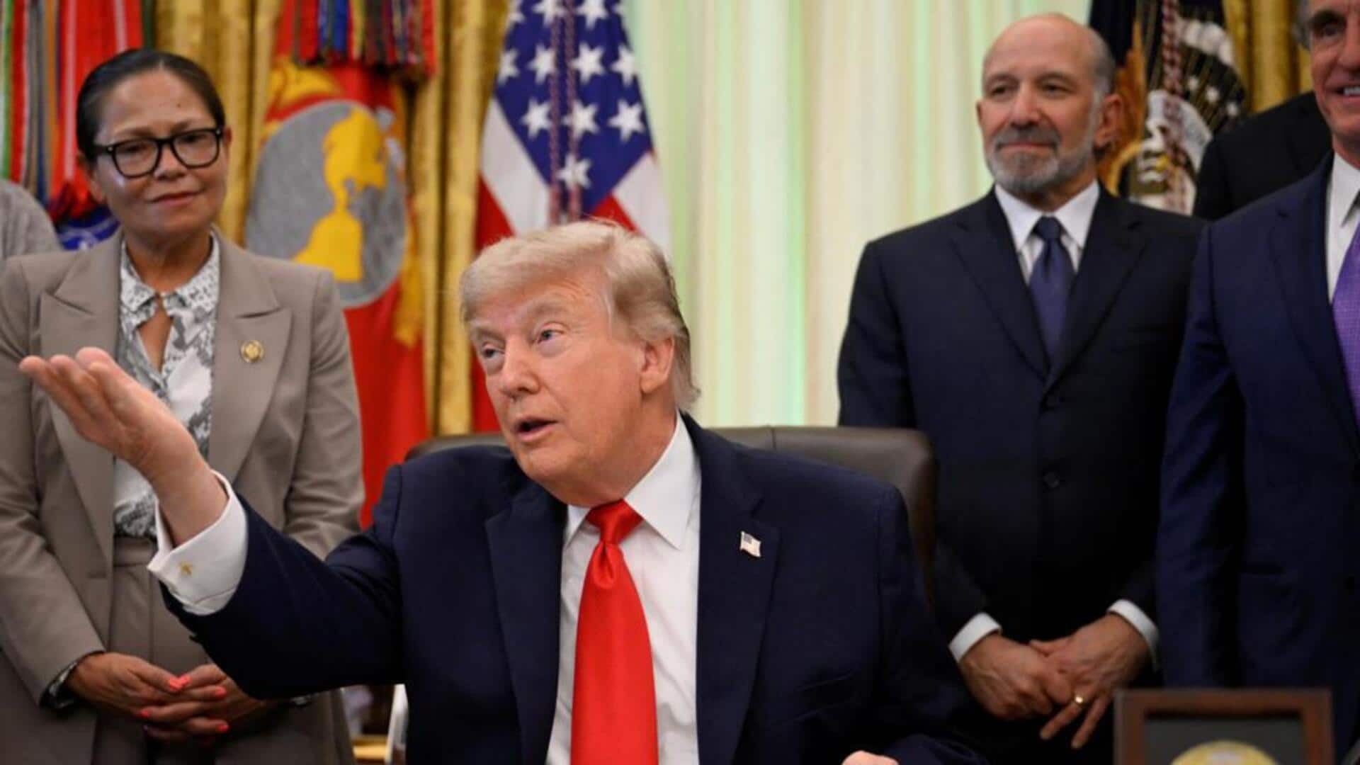 Ships have started to move out of Hormuz: Trump 