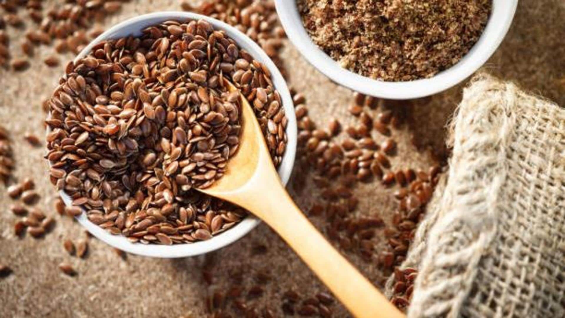 5 ways to add flaxseeds to your diet
