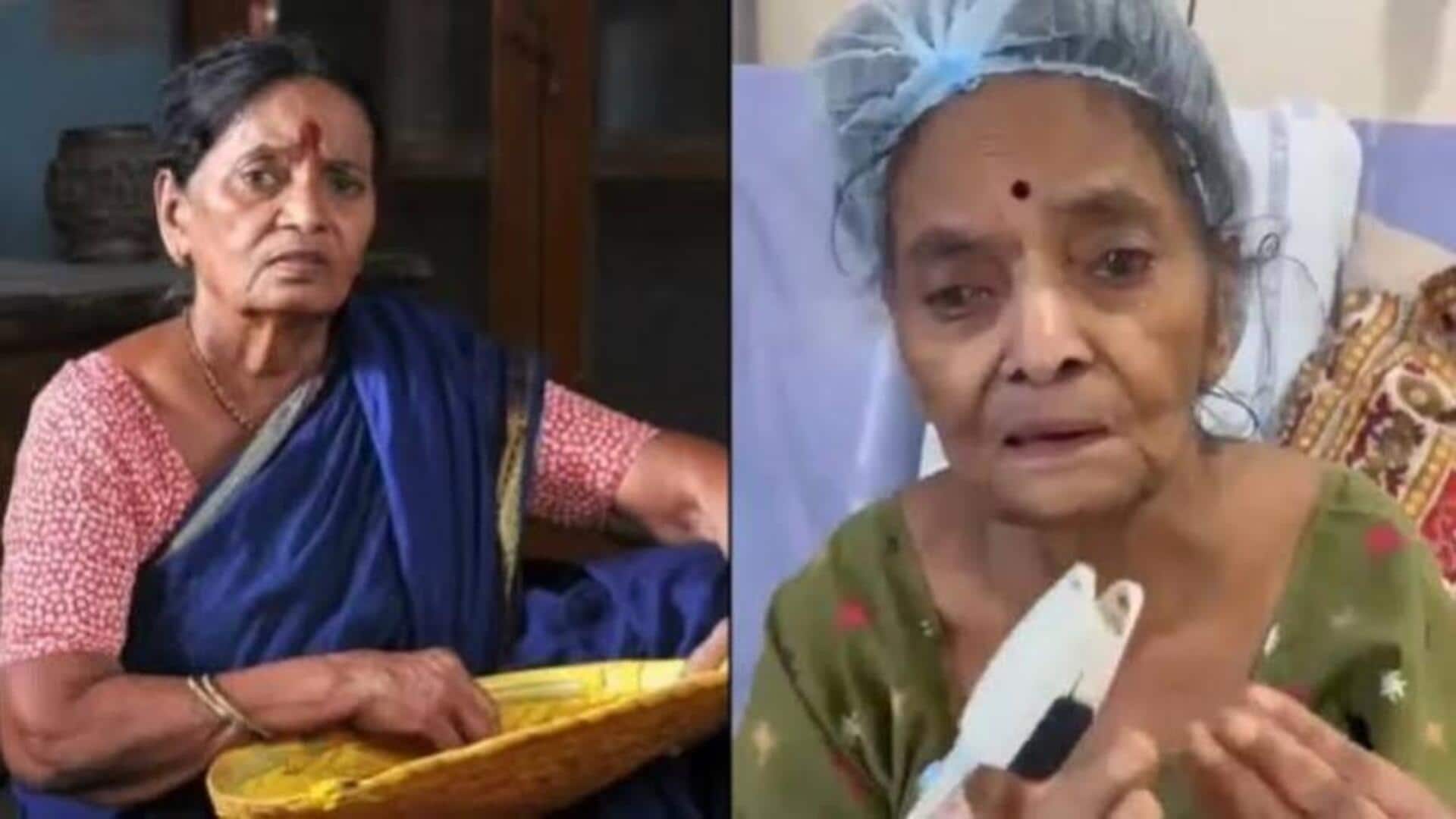 Pavala Shyamala (75) dies days after being found on streets 