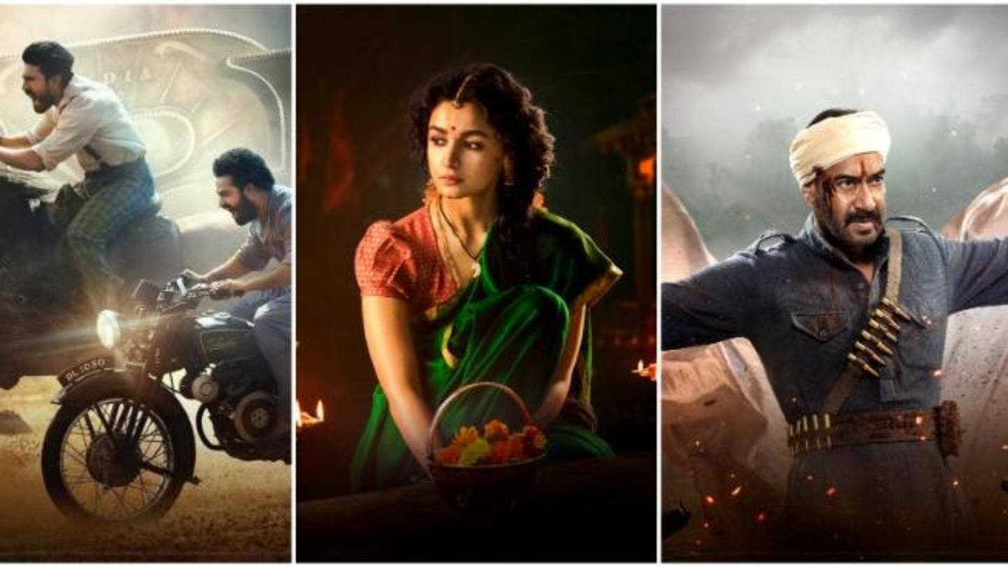 Her first look as Sita from 'RRR' was splendid Her first look as Sita from 'RRR' was splendid