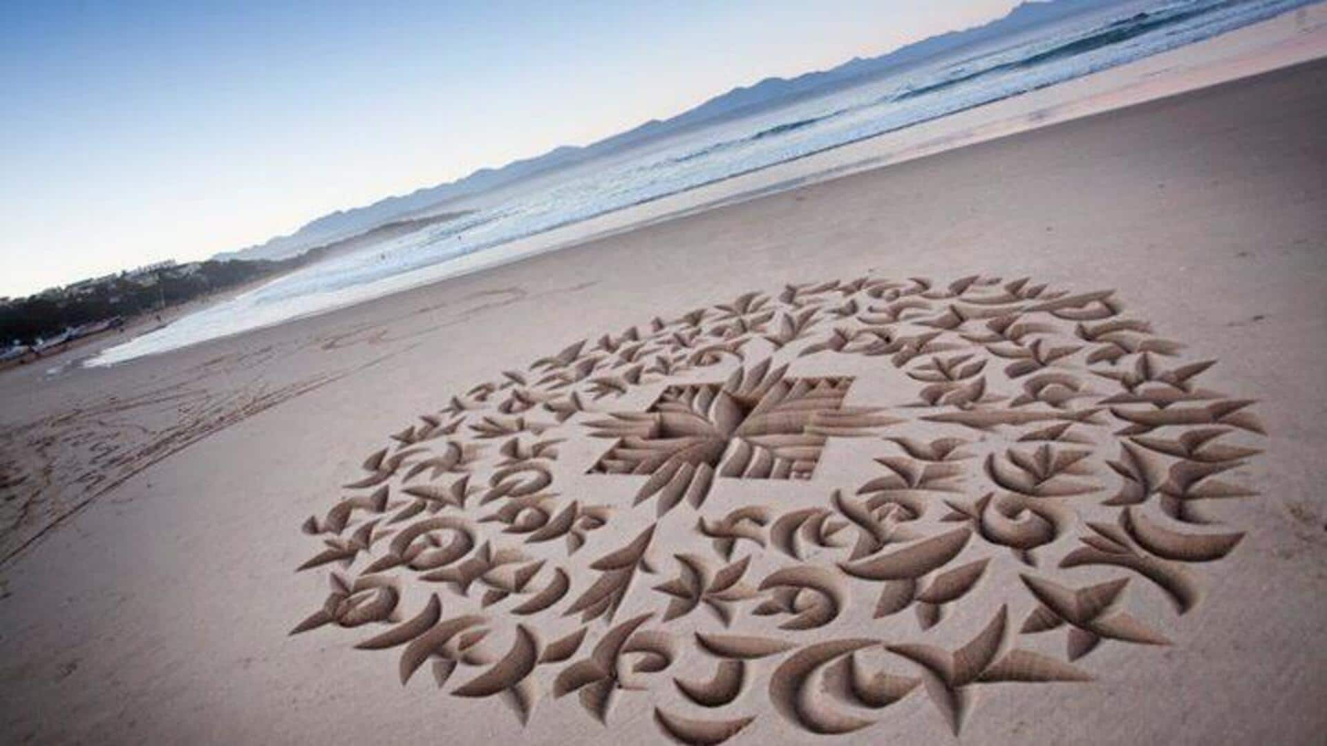 Exploring African sand artistry