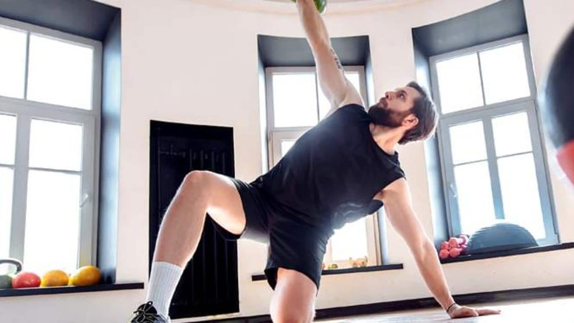 Kettlebell windmills: Your secret to a stable core