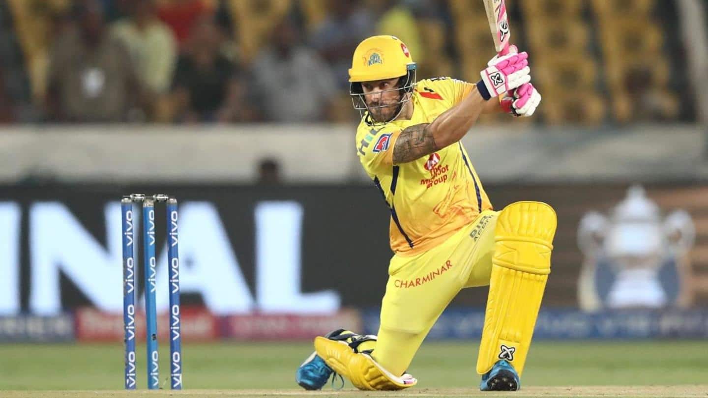 Potential openers for CSK who can replace Faf du Plessis