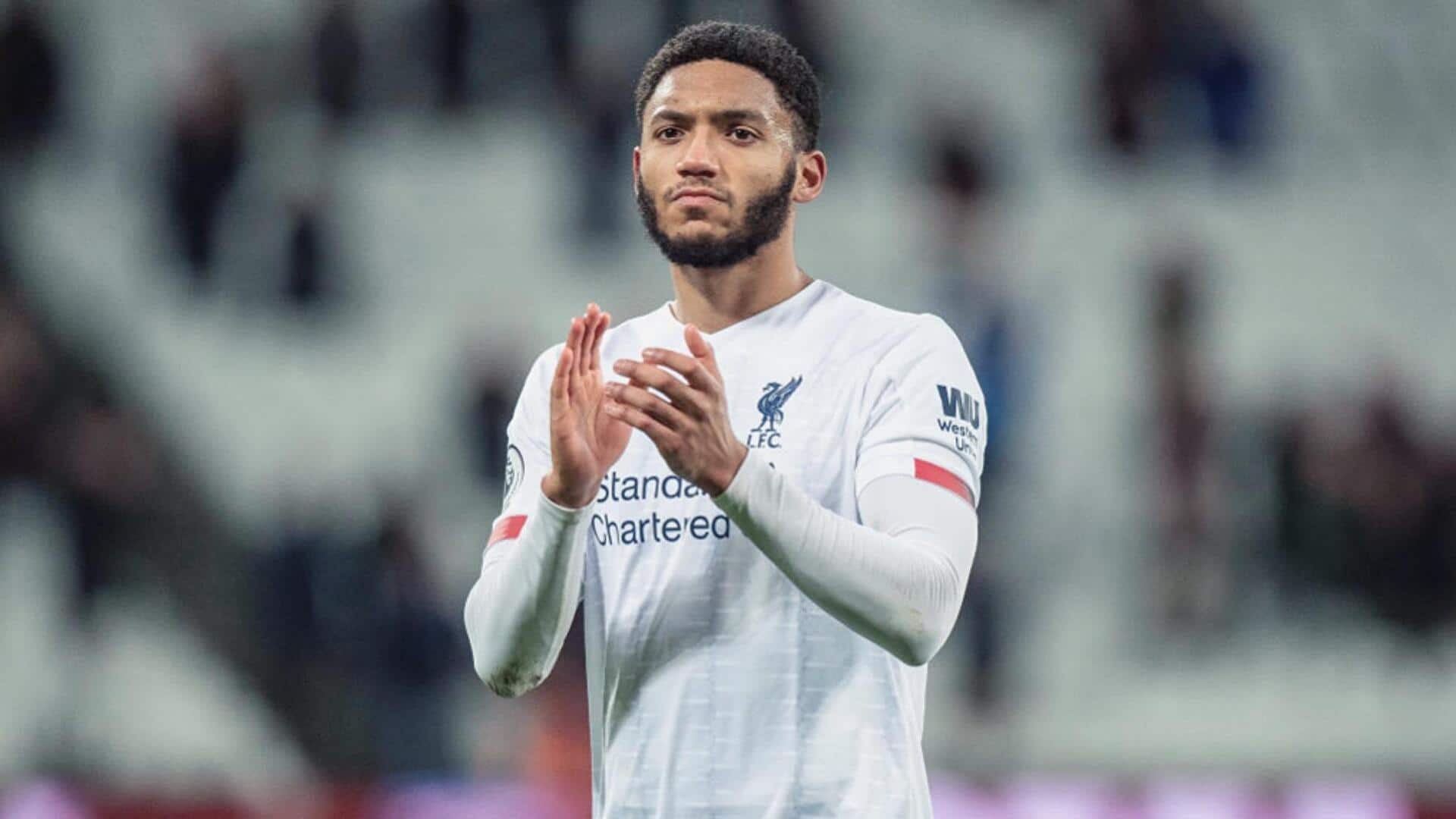 Liverpool face huge blow with Joe Gomez's hamstring injury recurrence