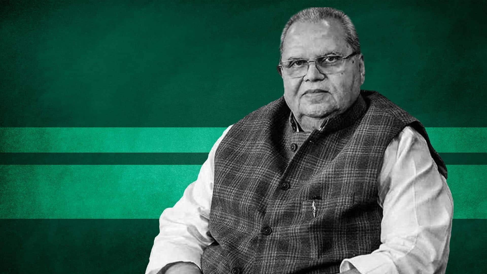 Kiru hydropower case: CBI chargesheets ex-J&K governor Satya Pal Malik Kiru hydropower case: CBI chargesheets ex-J&K governor Satya Pal Malik