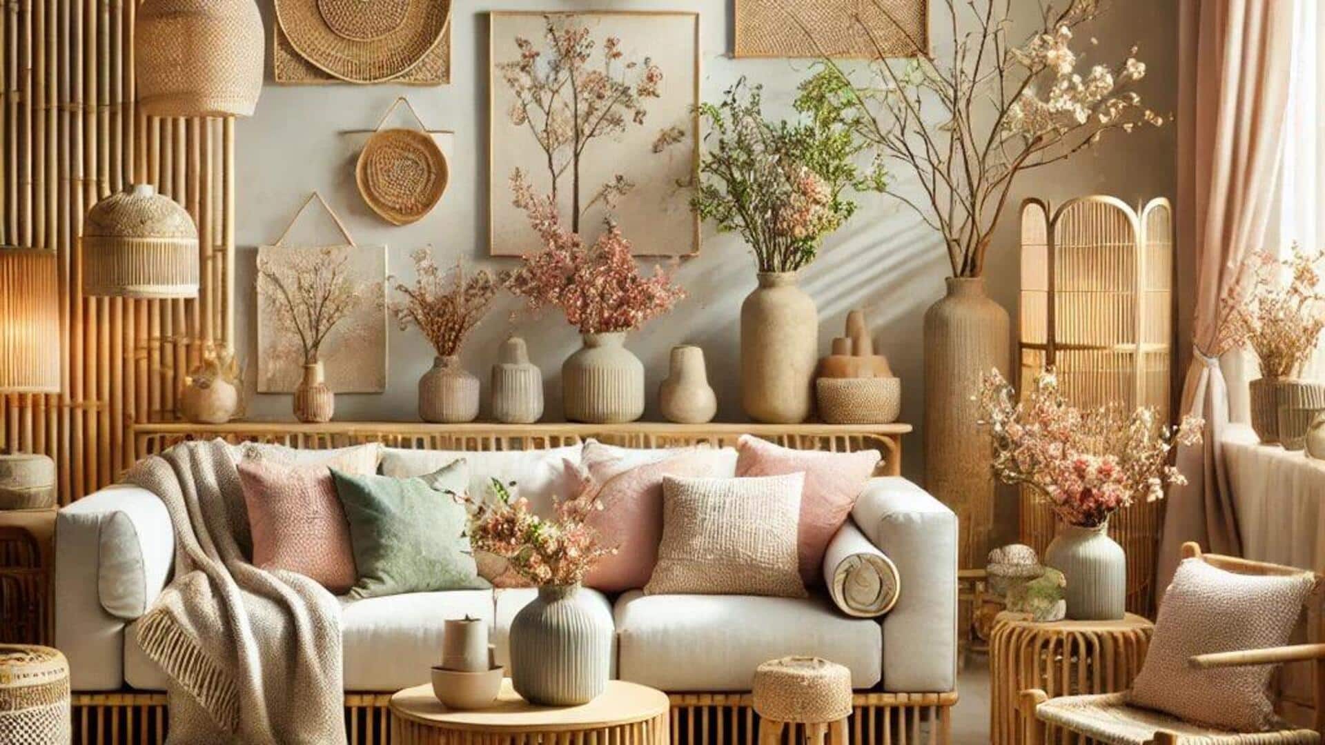 Surprising ways to style your home with bamboo