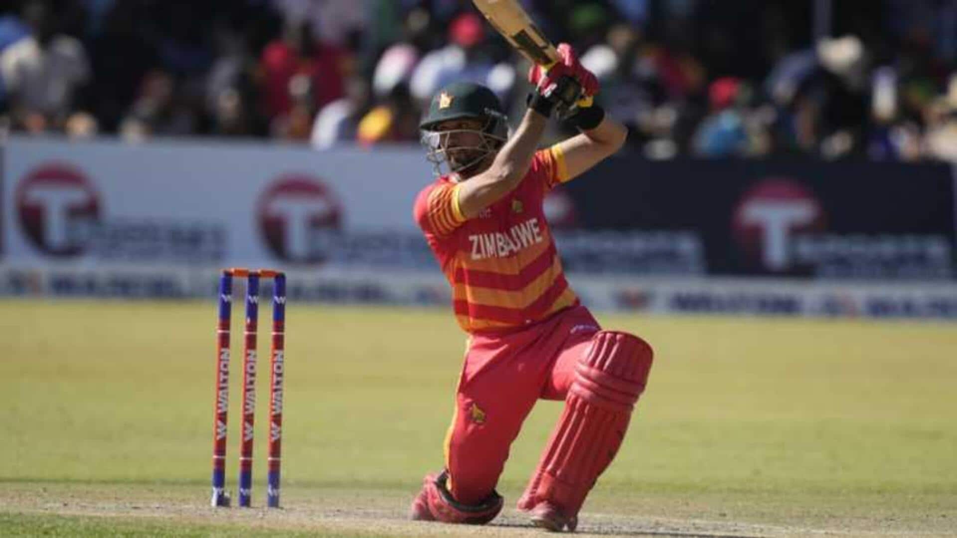Sikandar Raza races to 4,500 ODI runs: Key stats