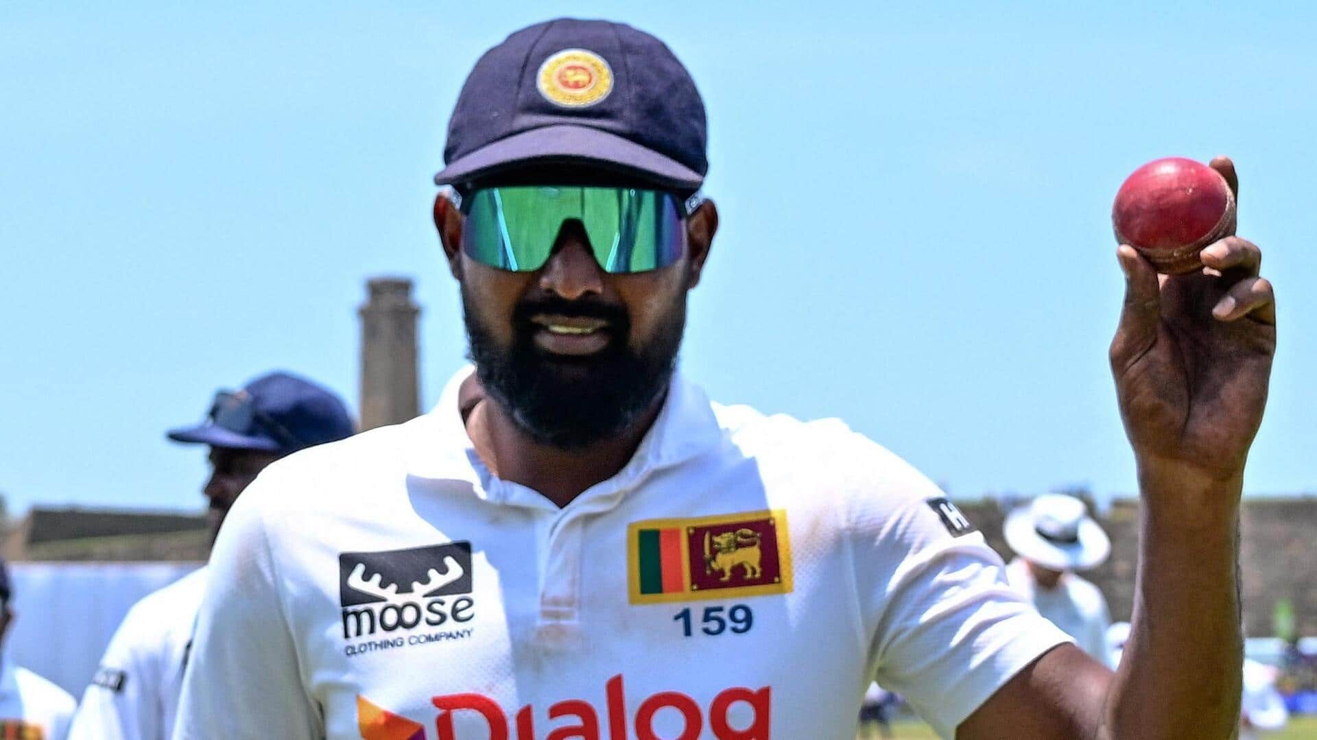How has Sri Lanka's Prabath Jayasuriya performed in home Tests?