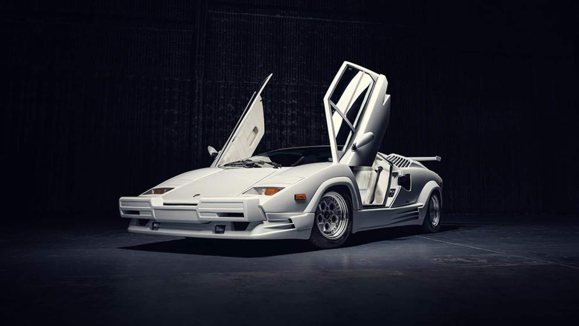 Lamborghini Countach from Wolf of Wall Street hits auction block