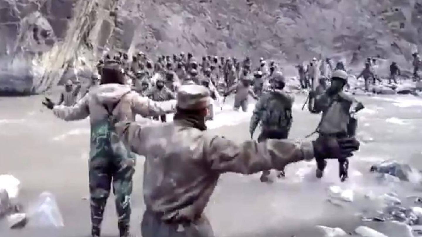 Video focused on Chinese soldiers killed in clash Video focused on Chinese soldiers killed in clash