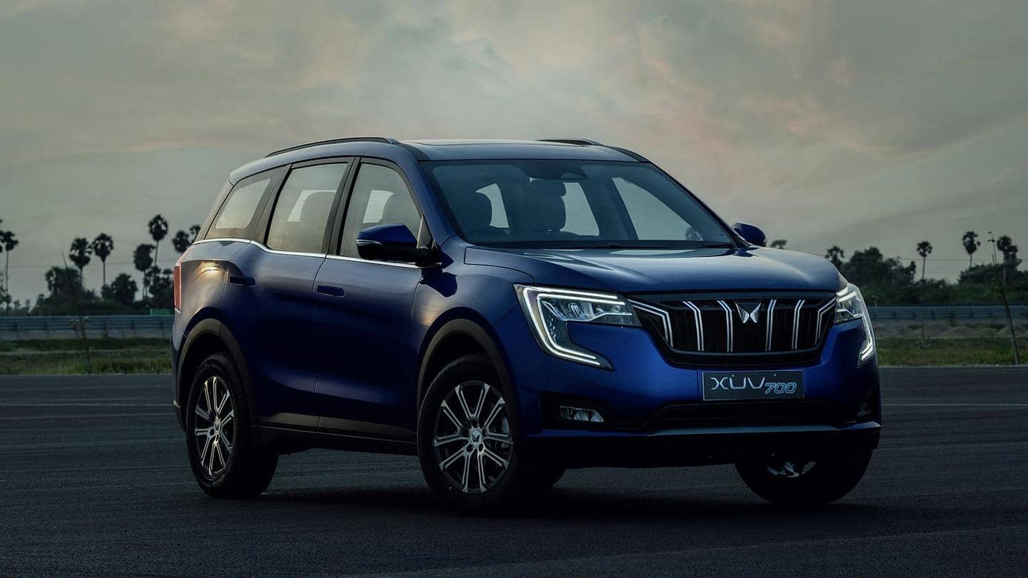 Mahindra delivers 14,000 units of XUV700 in India since October