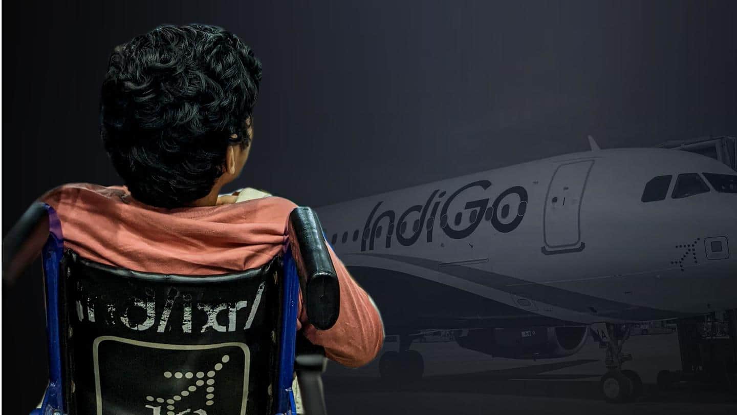 IndiGo fined Rs. 5 lakh for mishandling special child | NewsBytes