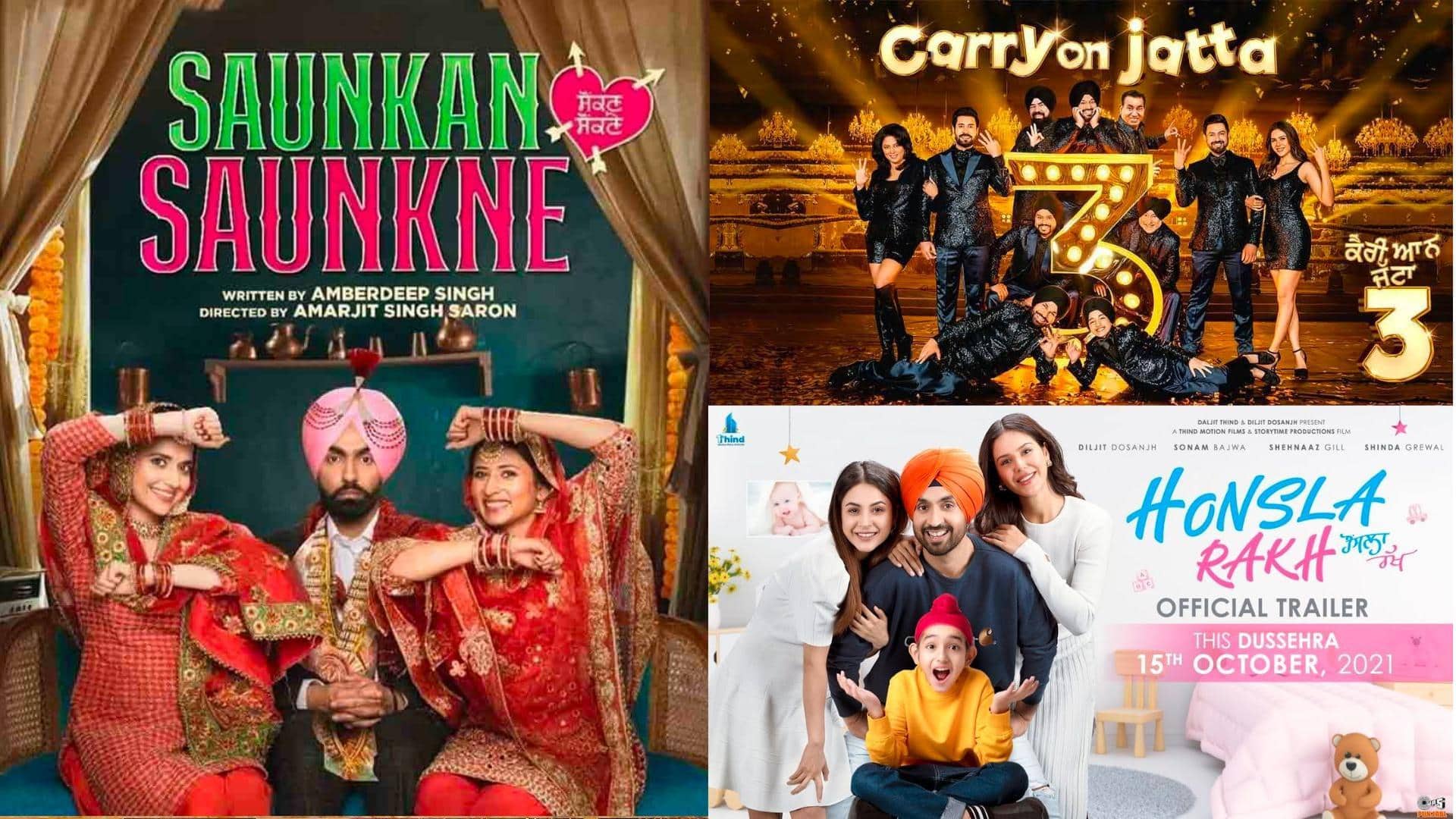 'Carry on Jatta 3,' 'Saunkan Saunkne': Highest-grossing Punjabi films ever