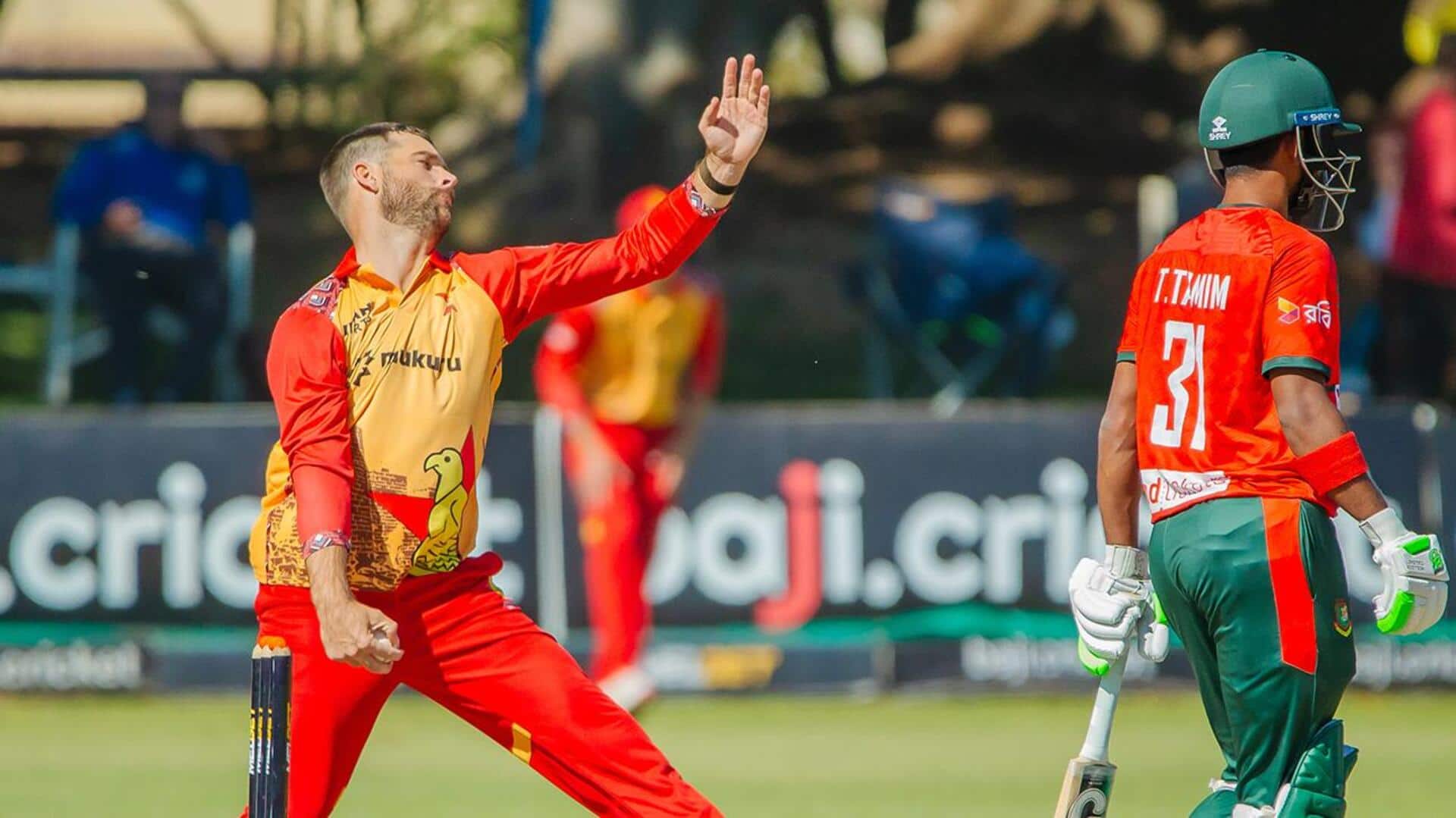 2nd T20I, Bangladesh down Zimbabwe in Bulawayo: Report and stats