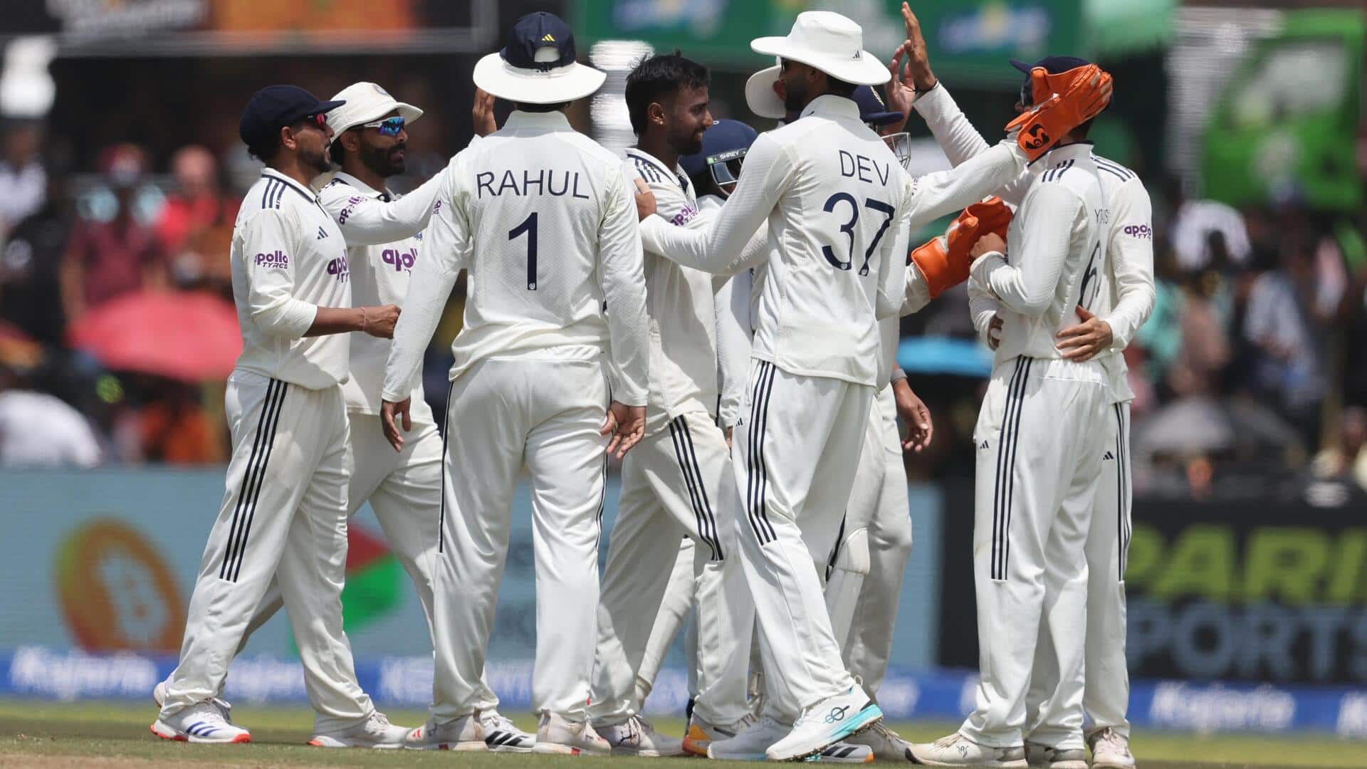 Ravindra Jadeja hails Manav Suthar's 'dream ball' versus Sri Lanka