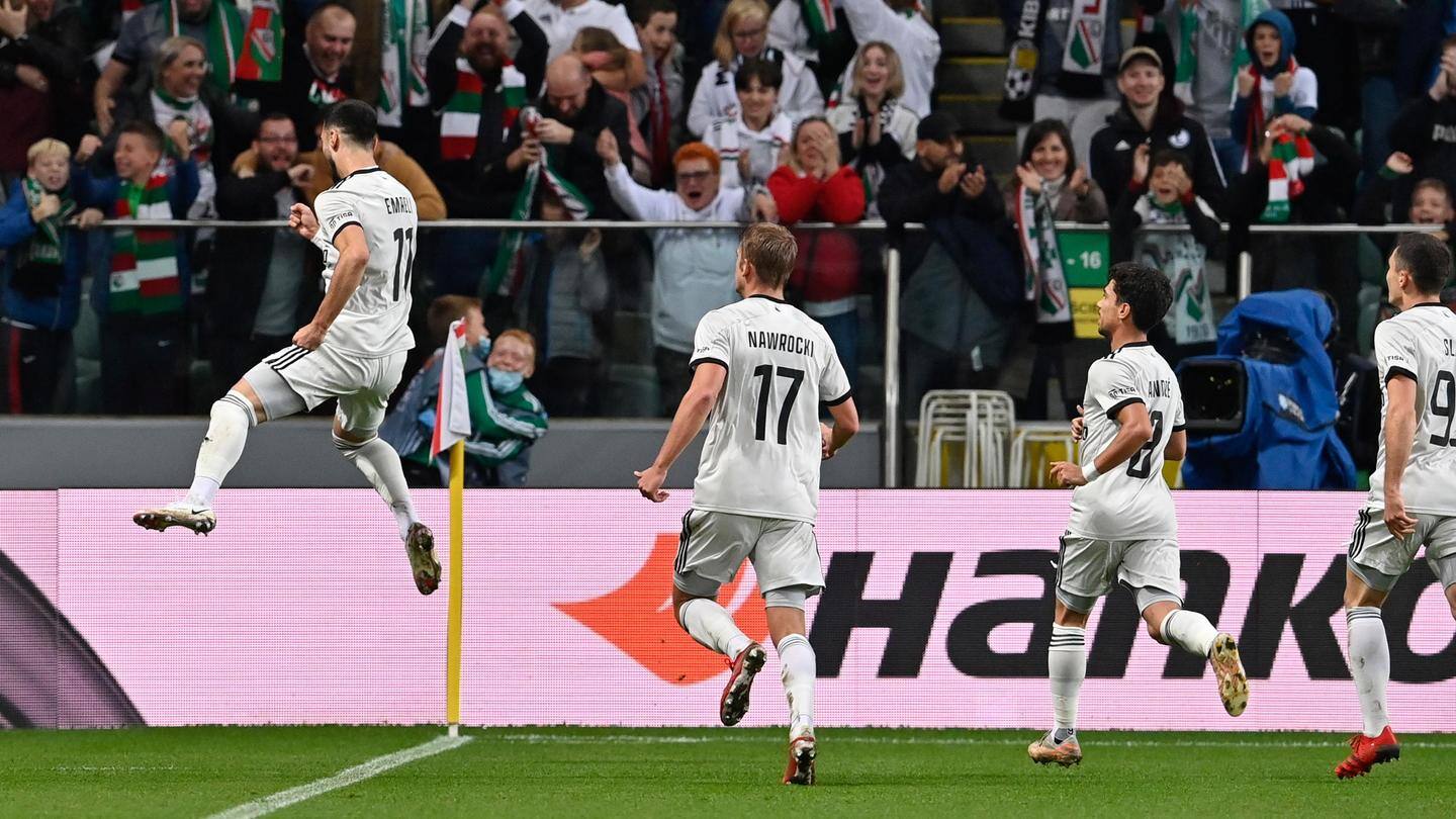 Legia Warsaw beat Leicester at home Legia Warsaw beat Leicester at home