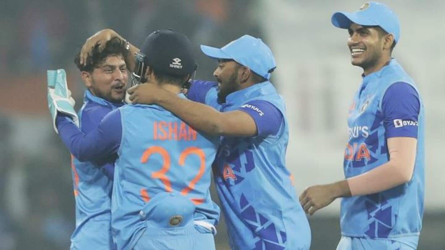 2nd T20I: New Zealand compile 99/8; Indian spinners run riot