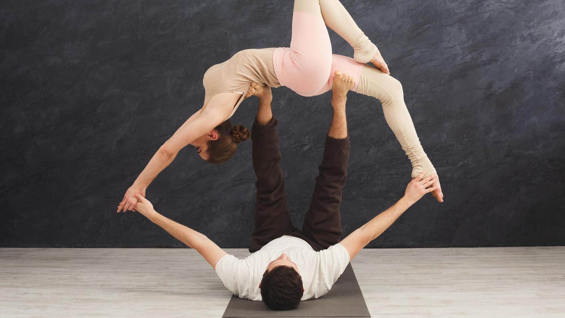 Everything about acro yoga, the latest fitness trend