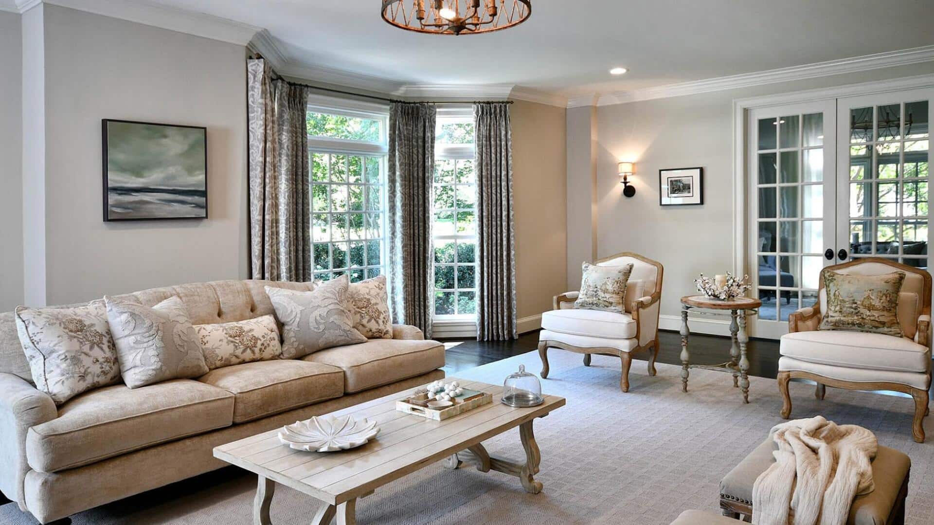 Simple hack to blend vintage and modern decor