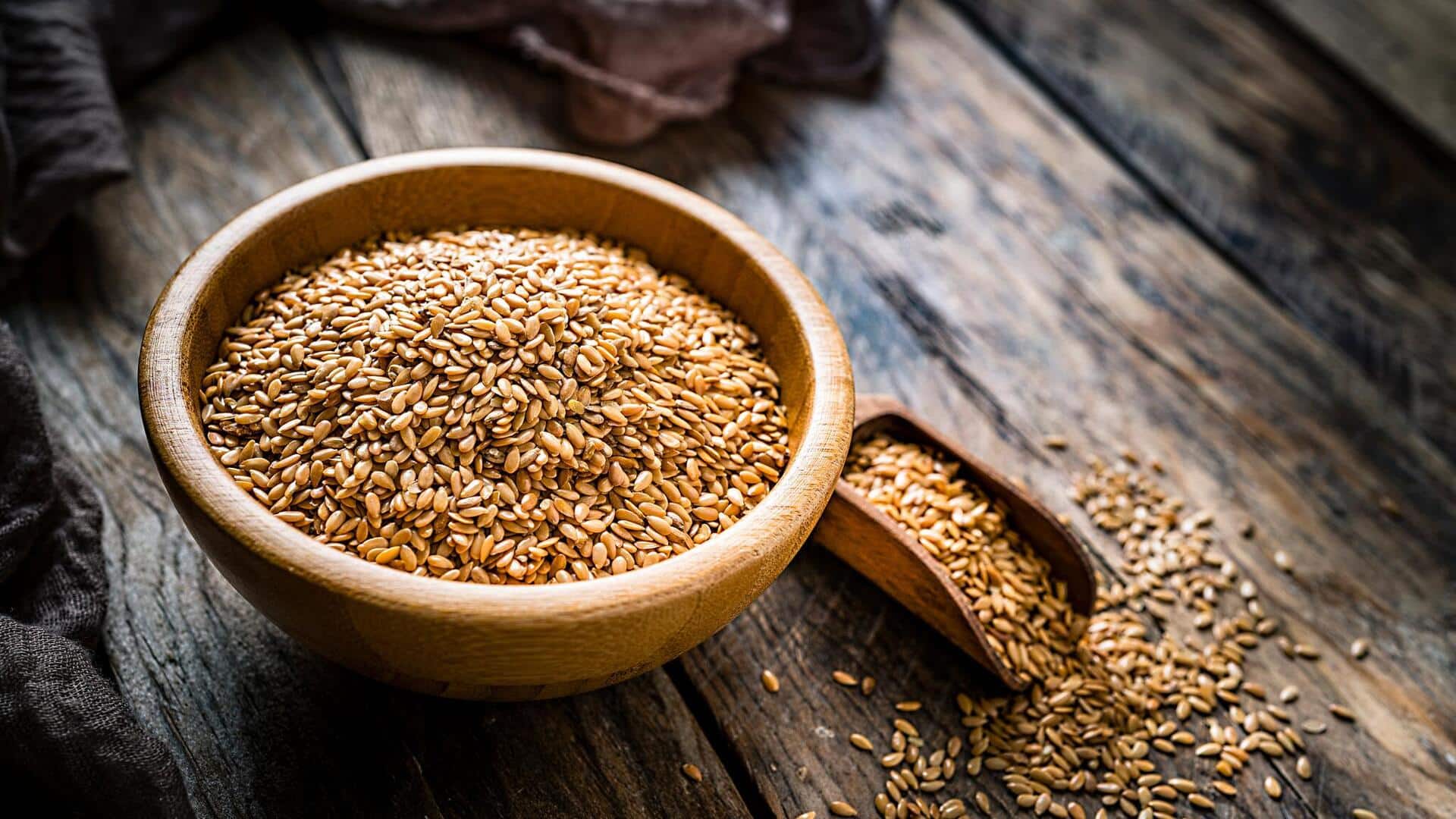 Surprising health benefits of flaxseeds Surprising health benefits of flaxseeds