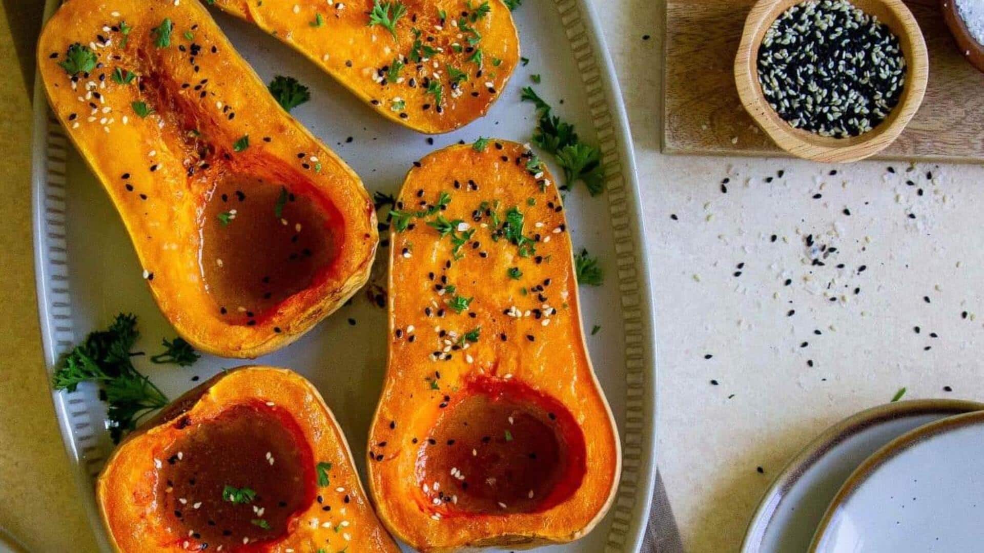 Add natural sweetness to these dishes with butternut squash