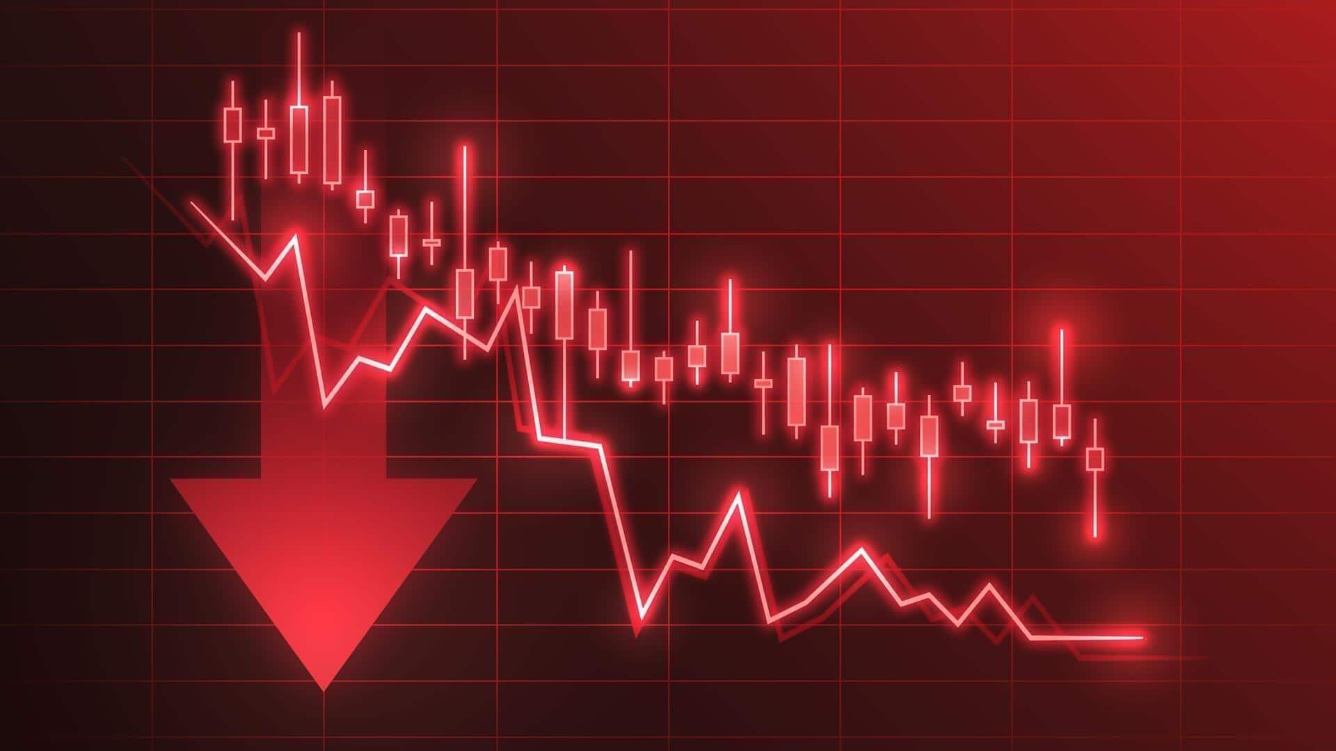 After Modi's speech, Sensex down over 1,000 points today