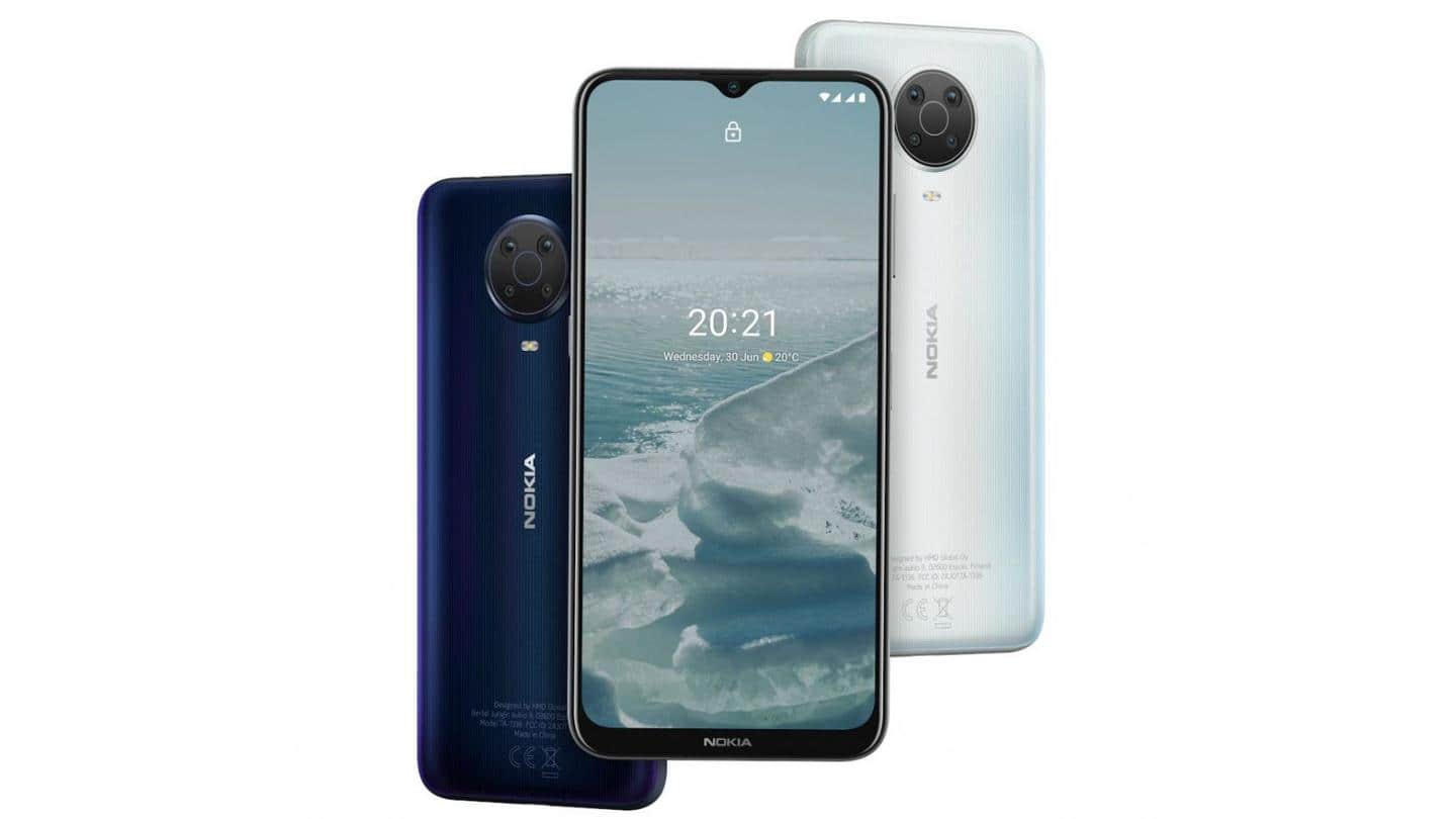 The duo has a waterdrop notch design The duo has a waterdrop notch design