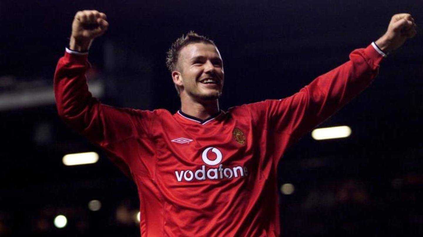 Beckham established himself as a true football icon Beckham established himself as a true football icon