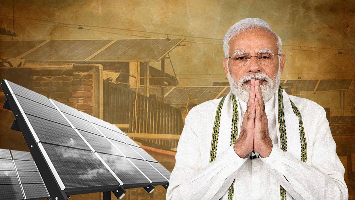 PM to declare Gujarat's Modhera as India's first solar-powered village