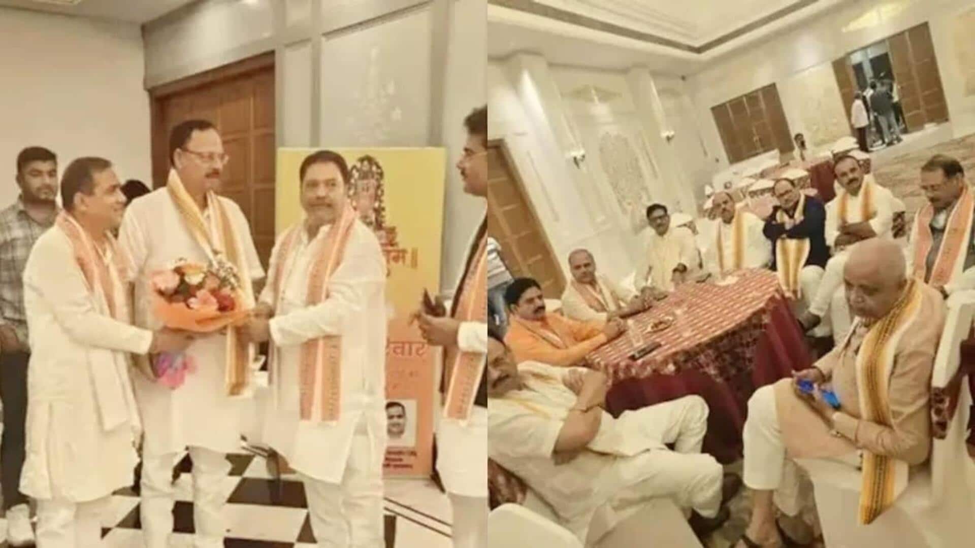 Thakur MLAs meet in Lucknow, BJP leaders' unease sparks speculation Thakur MLAs meet in Lucknow, BJP leaders' unease sparks speculation