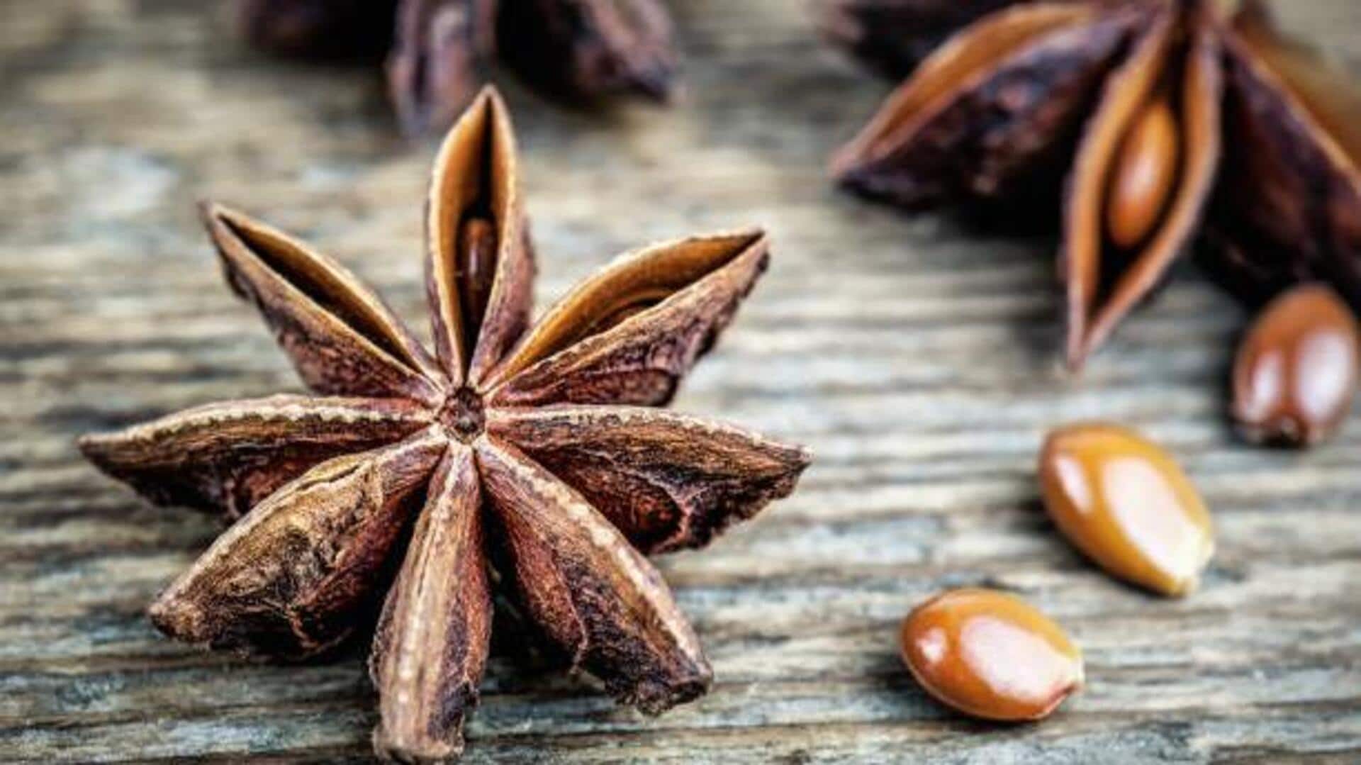 How to use star anise in vegetarian recipes