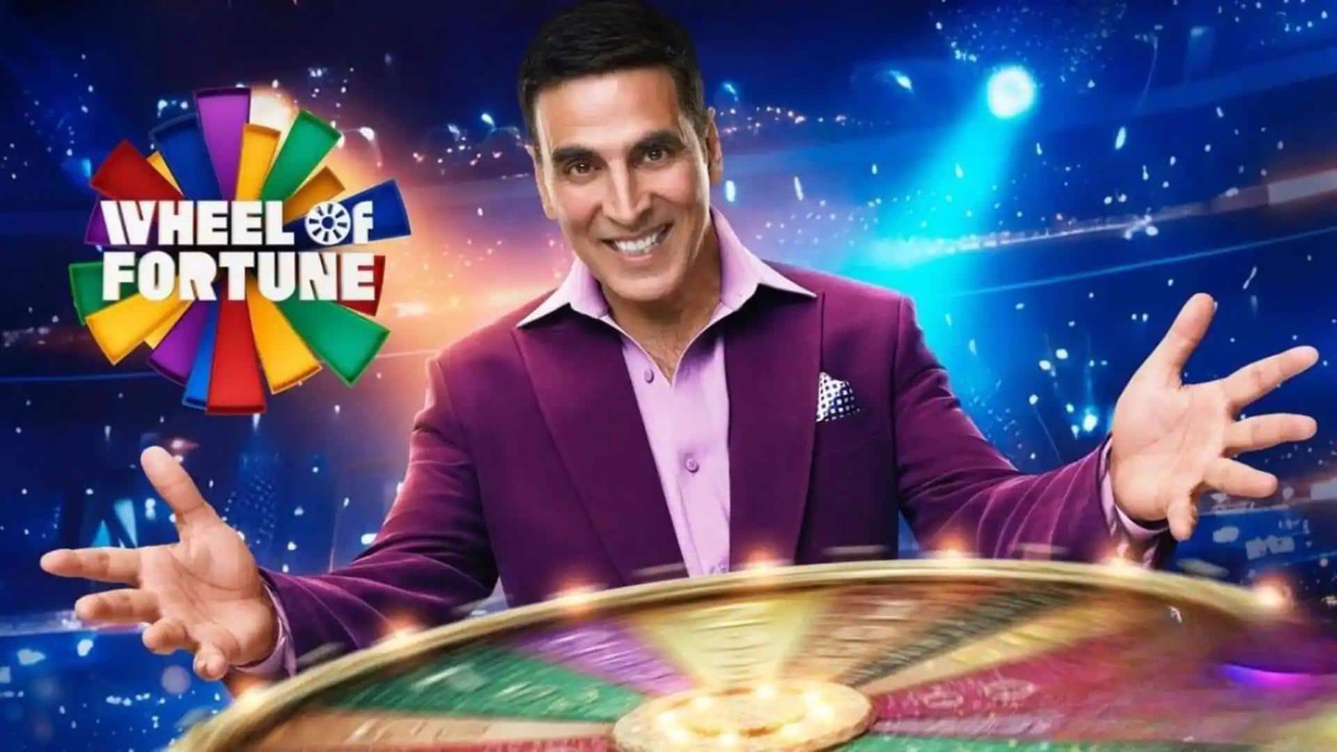 'Wheel of Fortune India': Akshay Kumar's show renewed for S02