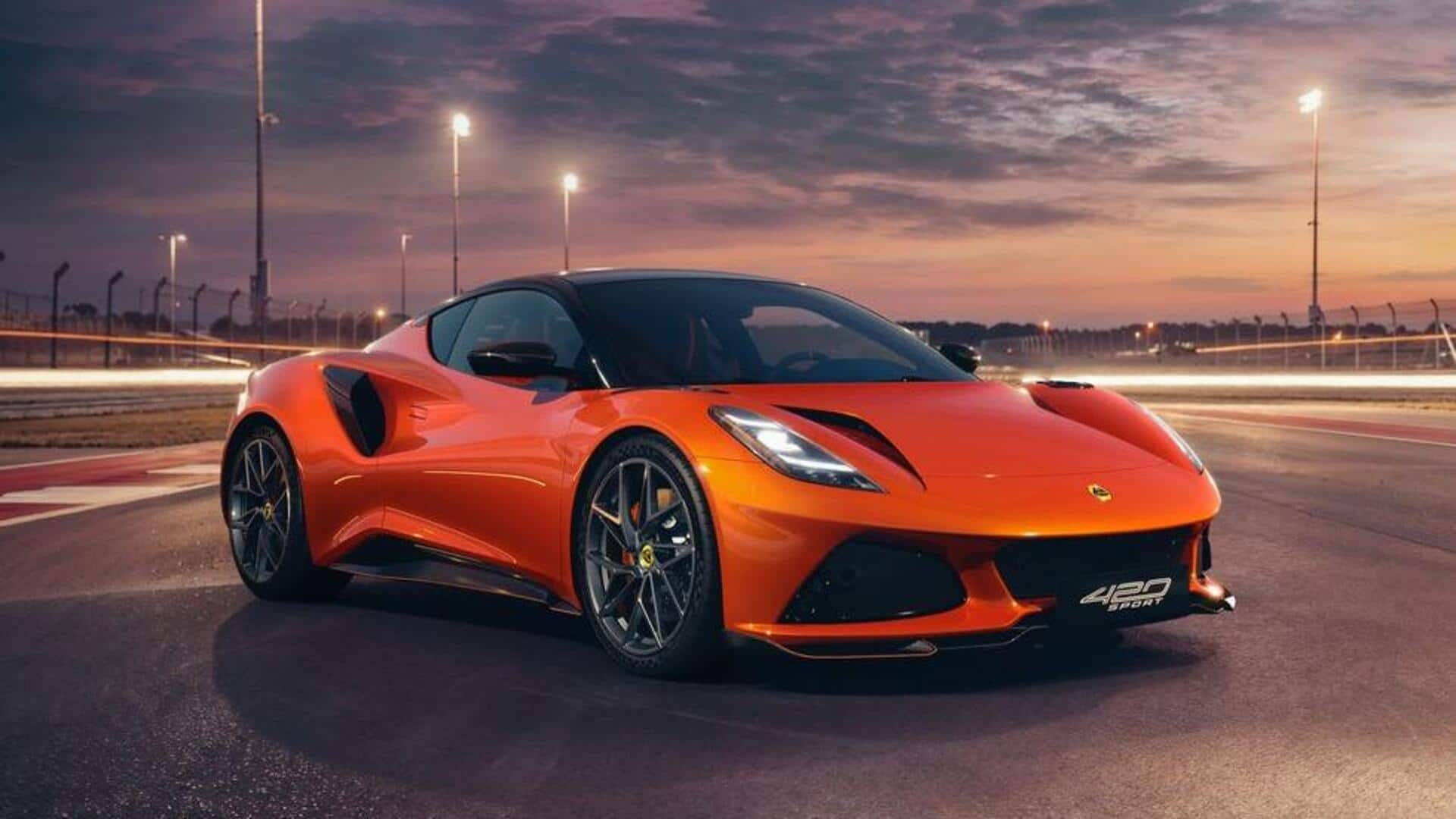Lotus Emira is now lighter, more powerful than before