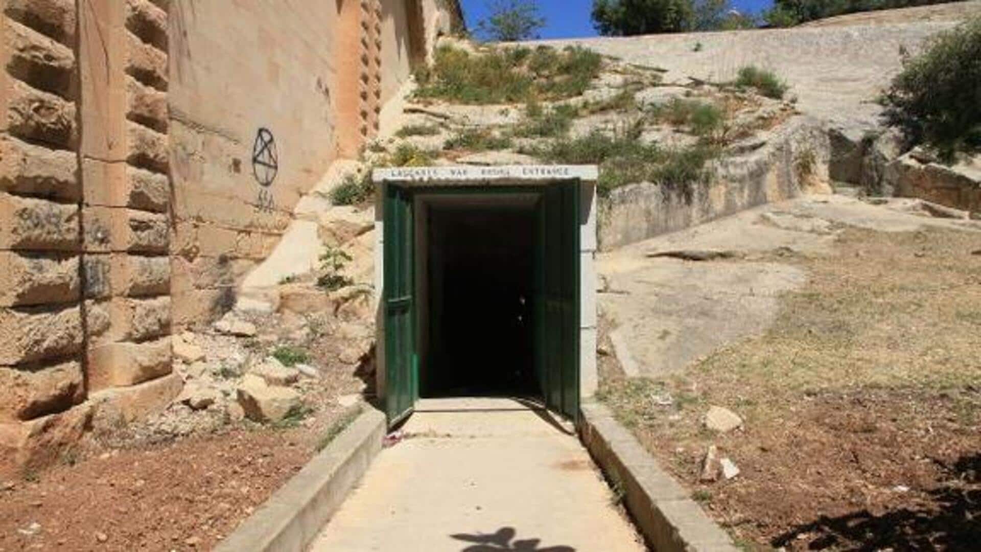 Make your way to Valletta's secret tunnels
