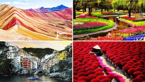 A journey through the most colorful destinations in the world