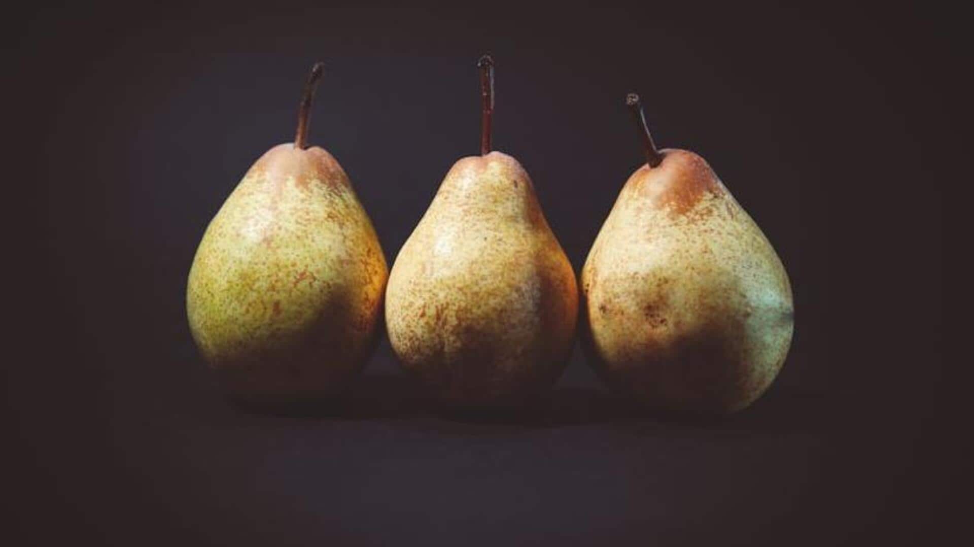 Indulge in these delicious vegan pear delights 