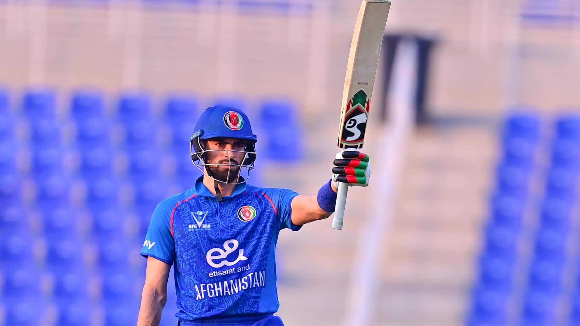 Ibrahim Zadran hits 95 against Bangladesh in 3rd ODI: Stats Ibrahim Zadran hits 95 against Bangladesh in 3rd ODI: Stats