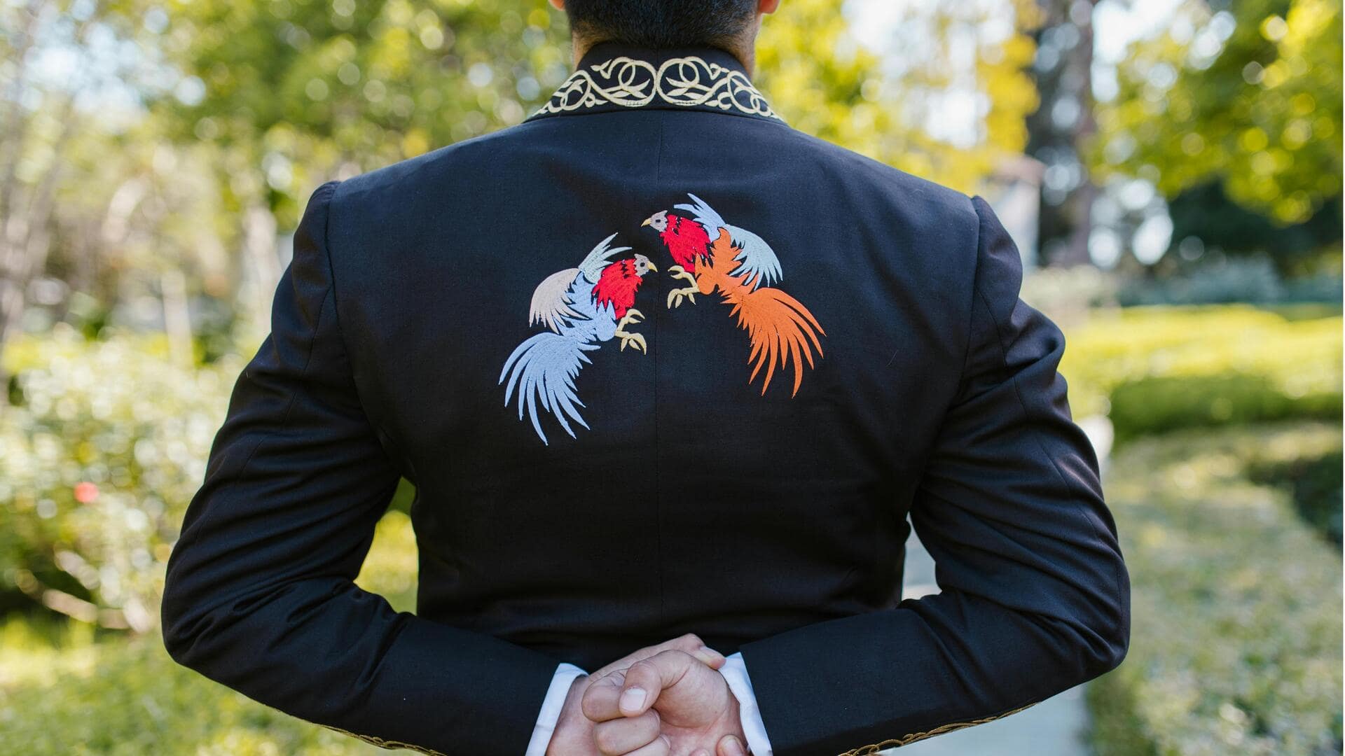 Make a style statement with embroidered coats