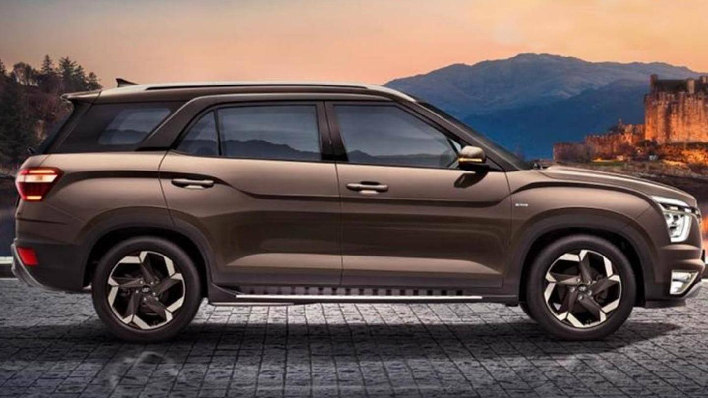 It has a sporty grille with diamond-studded pattern It has a sporty grille with diamond-studded pattern