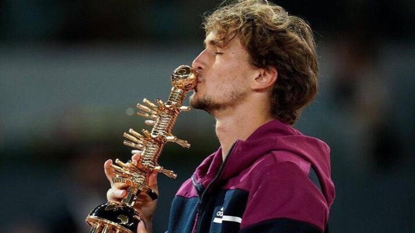 This is definitely a special win: Zverev This is definitely a special win: Zverev