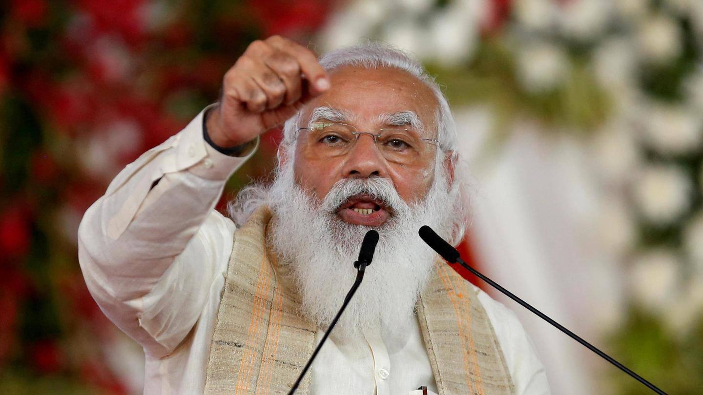 Proud that India doesn't compromise national security: Modi Proud that India doesn't compromise national security: Modi