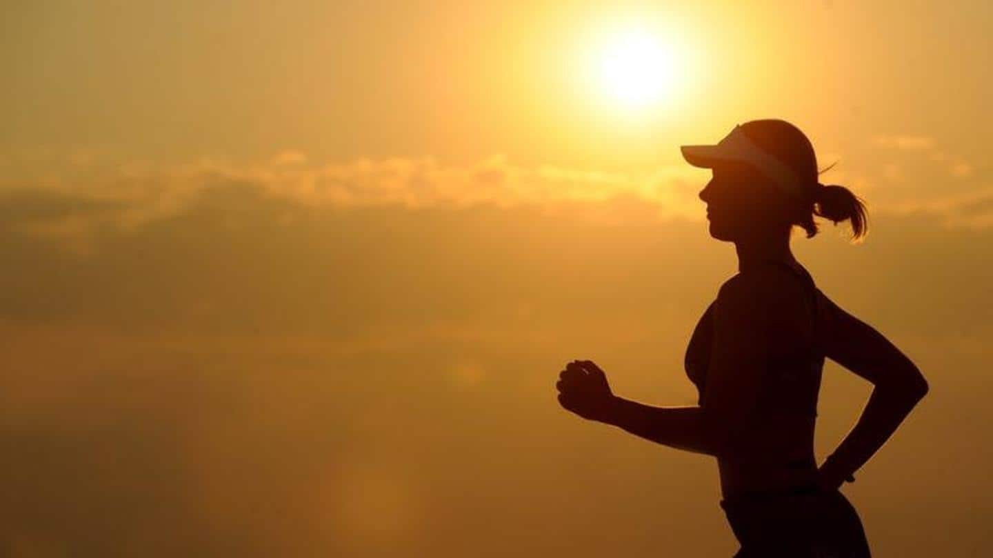 Get into those running shoes as soon as possible Get into those running shoes as soon as possible